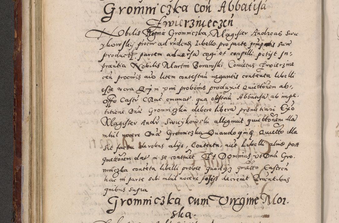 Zdjęcie nr 204 dla obiektu archiwalnego: Acta actorum causarum sententiarum tam diffinitivarum quam interloquutoriarum decretorum obligationum quietationum, constitutionum procuratorum etc. etc. coram Reverendo Domino Stanislao Manieczki Sacratissimi Corporis Christi Cazimiriae Praeposito Viccario in Spiritualibus ac Officiali Generali Cracoviensi ad Annum Domini Millesimum Quingentesimum Octuagesimum Tercium indictione undecima pontificatus Sanctissimi in Christo Patris Domini Nostri Domini Gregorii Divina Providentia Papae Tredecimi Anno ipsius duodecima faeliciter inchoantur 
