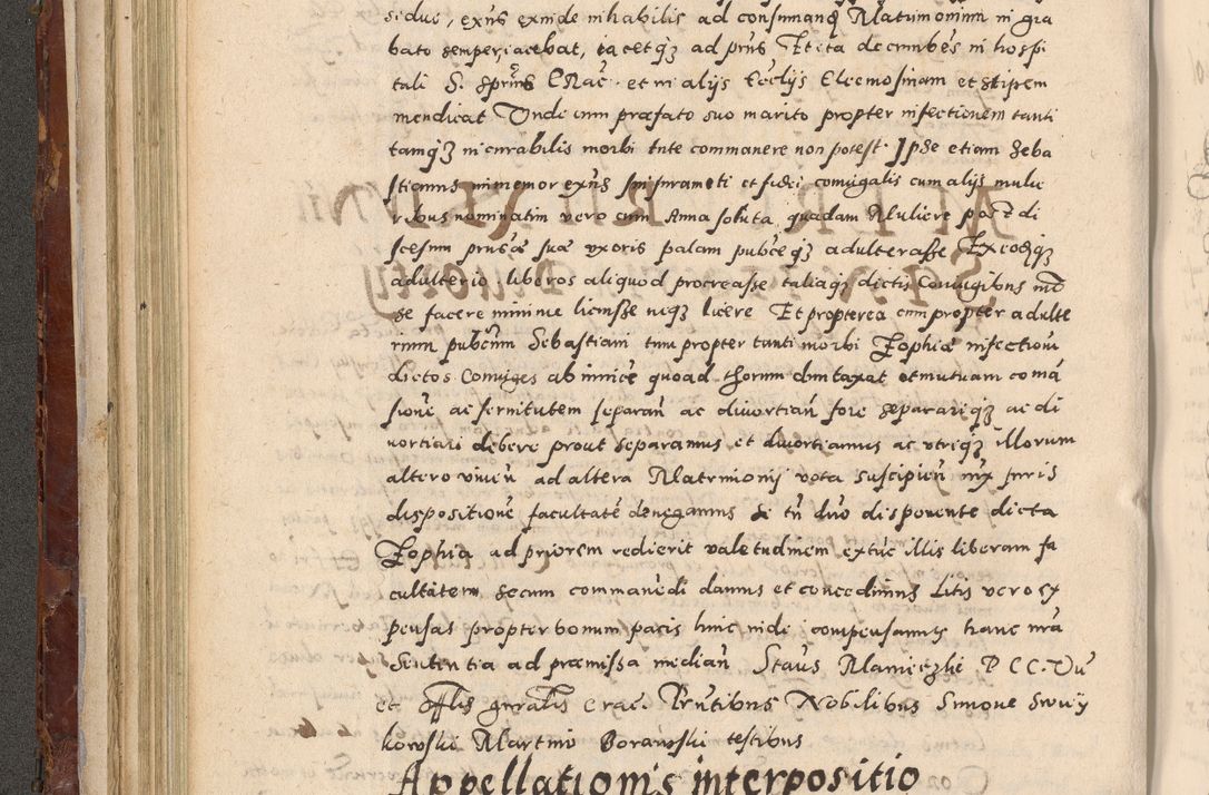 Zdjęcie nr 186 dla obiektu archiwalnego: Acta actorum causarum sententiarum tam diffinitivarum quam interloquutoriarum decretorum obligationum quietationum, constitutionum procuratorum etc. etc. coram Reverendo Domino Stanislao Manieczki Sacratissimi Corporis Christi Cazimiriae Praeposito Viccario in Spiritualibus ac Officiali Generali Cracoviensi ad Annum Domini Millesimum Quingentesimum Octuagesimum Tercium indictione undecima pontificatus Sanctissimi in Christo Patris Domini Nostri Domini Gregorii Divina Providentia Papae Tredecimi Anno ipsius duodecima faeliciter inchoantur 