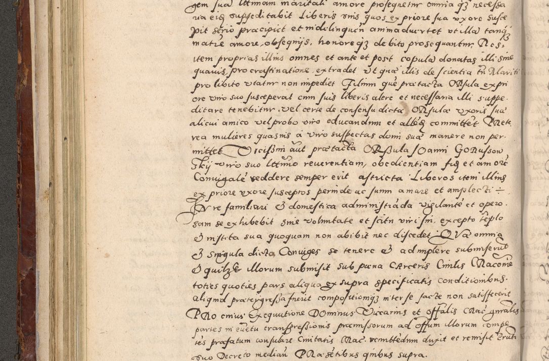 Zdjęcie nr 182 dla obiektu archiwalnego: Acta actorum causarum sententiarum tam diffinitivarum quam interloquutoriarum decretorum obligationum quietationum, constitutionum procuratorum etc. etc. coram Reverendo Domino Stanislao Manieczki Sacratissimi Corporis Christi Cazimiriae Praeposito Viccario in Spiritualibus ac Officiali Generali Cracoviensi ad Annum Domini Millesimum Quingentesimum Octuagesimum Tercium indictione undecima pontificatus Sanctissimi in Christo Patris Domini Nostri Domini Gregorii Divina Providentia Papae Tredecimi Anno ipsius duodecima faeliciter inchoantur 