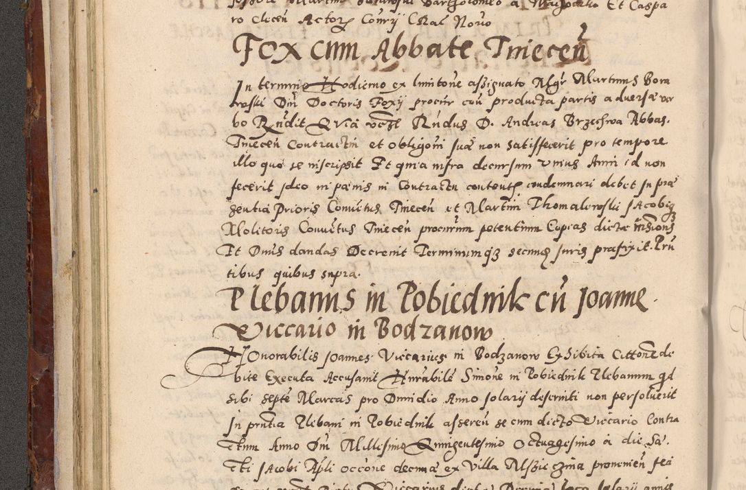 Zdjęcie nr 134 dla obiektu archiwalnego: Acta actorum causarum sententiarum tam diffinitivarum quam interloquutoriarum decretorum obligationum quietationum, constitutionum procuratorum etc. etc. coram Reverendo Domino Stanislao Manieczki Sacratissimi Corporis Christi Cazimiriae Praeposito Viccario in Spiritualibus ac Officiali Generali Cracoviensi ad Annum Domini Millesimum Quingentesimum Octuagesimum Tercium indictione undecima pontificatus Sanctissimi in Christo Patris Domini Nostri Domini Gregorii Divina Providentia Papae Tredecimi Anno ipsius duodecima faeliciter inchoantur 