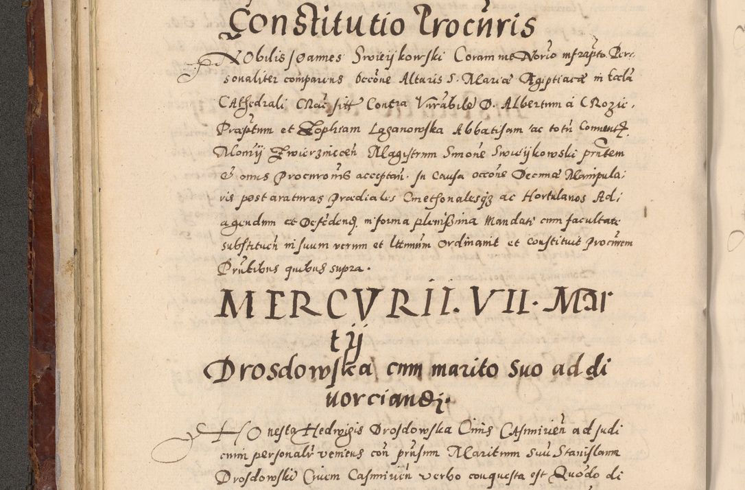 Zdjęcie nr 124 dla obiektu archiwalnego: Acta actorum causarum sententiarum tam diffinitivarum quam interloquutoriarum decretorum obligationum quietationum, constitutionum procuratorum etc. etc. coram Reverendo Domino Stanislao Manieczki Sacratissimi Corporis Christi Cazimiriae Praeposito Viccario in Spiritualibus ac Officiali Generali Cracoviensi ad Annum Domini Millesimum Quingentesimum Octuagesimum Tercium indictione undecima pontificatus Sanctissimi in Christo Patris Domini Nostri Domini Gregorii Divina Providentia Papae Tredecimi Anno ipsius duodecima faeliciter inchoantur 