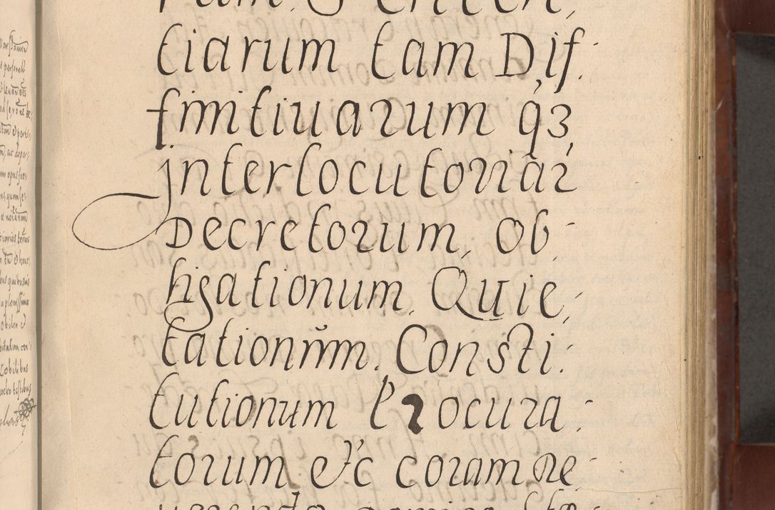 Zdjęcie nr 101 dla obiektu archiwalnego: Acta actorum causarum sententiarum tam diffinitivarum quam interloquutoriarum decretorum obligationum quietationum, constitutionum procuratorum etc. etc. coram Reverendo Domino Stanislao Manieczki Sacratissimi Corporis Christi Cazimiriae Praeposito Viccario in Spiritualibus ac Officiali Generali Cracoviensi ad Annum Domini Millesimum Quingentesimum Octuagesimum Tercium indictione undecima pontificatus Sanctissimi in Christo Patris Domini Nostri Domini Gregorii Divina Providentia Papae Tredecimi Anno ipsius duodecima faeliciter inchoantur 