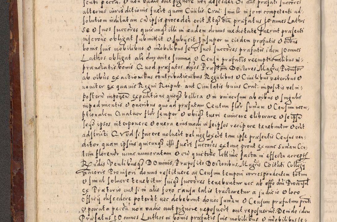 Zdjęcie nr 84 dla obiektu archiwalnego: Acta actorum causarum sententiarum tam diffinitivarum quam interloquutoriarum decretorum obligationum quietationum, constitutionum procuratorum etc. etc. coram Reverendo Domino Stanislao Manieczki Sacratissimi Corporis Christi Cazimiriae Praeposito Viccario in Spiritualibus ac Officiali Generali Cracoviensi ad Annum Domini Millesimum Quingentesimum Octuagesimum Tercium indictione undecima pontificatus Sanctissimi in Christo Patris Domini Nostri Domini Gregorii Divina Providentia Papae Tredecimi Anno ipsius duodecima faeliciter inchoantur 