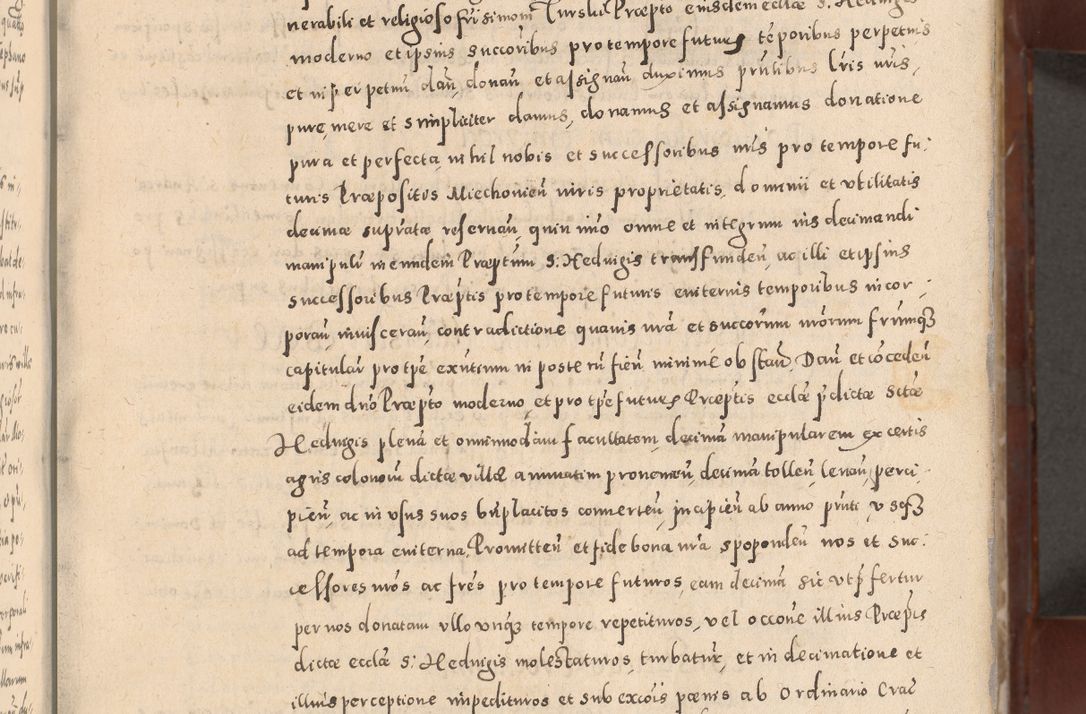 Zdjęcie nr 55 dla obiektu archiwalnego: Acta actorum causarum sententiarum tam diffinitivarum quam interloquutoriarum decretorum obligationum quietationum, constitutionum procuratorum etc. etc. coram Reverendo Domino Stanislao Manieczki Sacratissimi Corporis Christi Cazimiriae Praeposito Viccario in Spiritualibus ac Officiali Generali Cracoviensi ad Annum Domini Millesimum Quingentesimum Octuagesimum Tercium indictione undecima pontificatus Sanctissimi in Christo Patris Domini Nostri Domini Gregorii Divina Providentia Papae Tredecimi Anno ipsius duodecima faeliciter inchoantur 