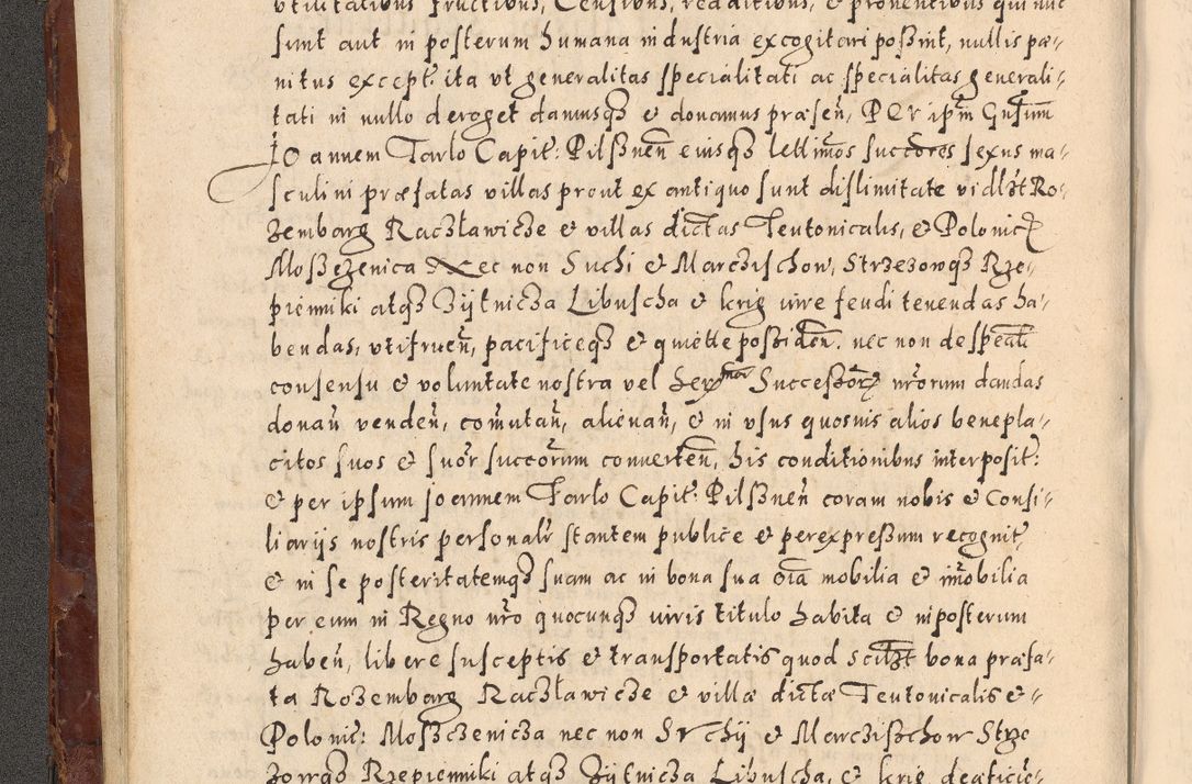 Zdjęcie nr 32 dla obiektu archiwalnego: Acta actorum causarum sententiarum tam diffinitivarum quam interloquutoriarum decretorum obligationum quietationum, constitutionum procuratorum etc. etc. coram Reverendo Domino Stanislao Manieczki Sacratissimi Corporis Christi Cazimiriae Praeposito Viccario in Spiritualibus ac Officiali Generali Cracoviensi ad Annum Domini Millesimum Quingentesimum Octuagesimum Tercium indictione undecima pontificatus Sanctissimi in Christo Patris Domini Nostri Domini Gregorii Divina Providentia Papae Tredecimi Anno ipsius duodecima faeliciter inchoantur 