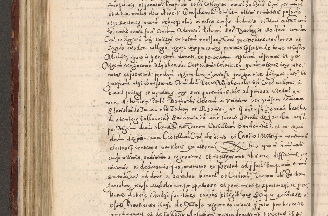Zdjęcie nr 380 dla obiektu archiwalnego: Acta actorum causarum sententiarum tam diffinitivarum quam interloquutoriarum decretorum obligationum quietationum, constitutionum procuratorum etc. etc. coram Reverendo Domino Stanislao Manieczki Sacratissimi Corporis Christi Cazimiriae Praeposito Viccario in Spiritualibus ac Officiali Generali Cracoviensi ad Annum Domini Millesimum Quingentesimum Octuagesimum Tercium indictione undecima pontificatus Sanctissimi in Christo Patris Domini Nostri Domini Gregorii Divina Providentia Papae Tredecimi Anno ipsius duodecima faeliciter inchoantur 