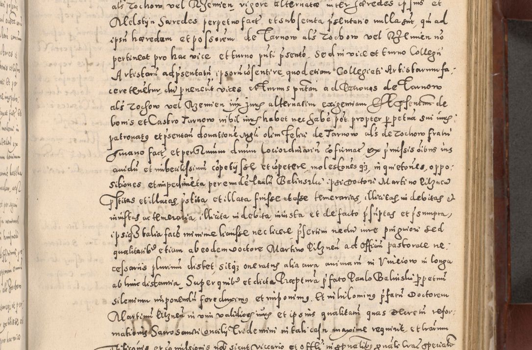 Zdjęcie nr 381 dla obiektu archiwalnego: Acta actorum causarum sententiarum tam diffinitivarum quam interloquutoriarum decretorum obligationum quietationum, constitutionum procuratorum etc. etc. coram Reverendo Domino Stanislao Manieczki Sacratissimi Corporis Christi Cazimiriae Praeposito Viccario in Spiritualibus ac Officiali Generali Cracoviensi ad Annum Domini Millesimum Quingentesimum Octuagesimum Tercium indictione undecima pontificatus Sanctissimi in Christo Patris Domini Nostri Domini Gregorii Divina Providentia Papae Tredecimi Anno ipsius duodecima faeliciter inchoantur 