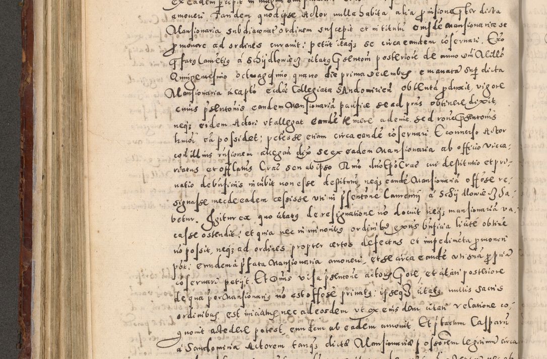 Zdjęcie nr 372 dla obiektu archiwalnego: Acta actorum causarum sententiarum tam diffinitivarum quam interloquutoriarum decretorum obligationum quietationum, constitutionum procuratorum etc. etc. coram Reverendo Domino Stanislao Manieczki Sacratissimi Corporis Christi Cazimiriae Praeposito Viccario in Spiritualibus ac Officiali Generali Cracoviensi ad Annum Domini Millesimum Quingentesimum Octuagesimum Tercium indictione undecima pontificatus Sanctissimi in Christo Patris Domini Nostri Domini Gregorii Divina Providentia Papae Tredecimi Anno ipsius duodecima faeliciter inchoantur 
