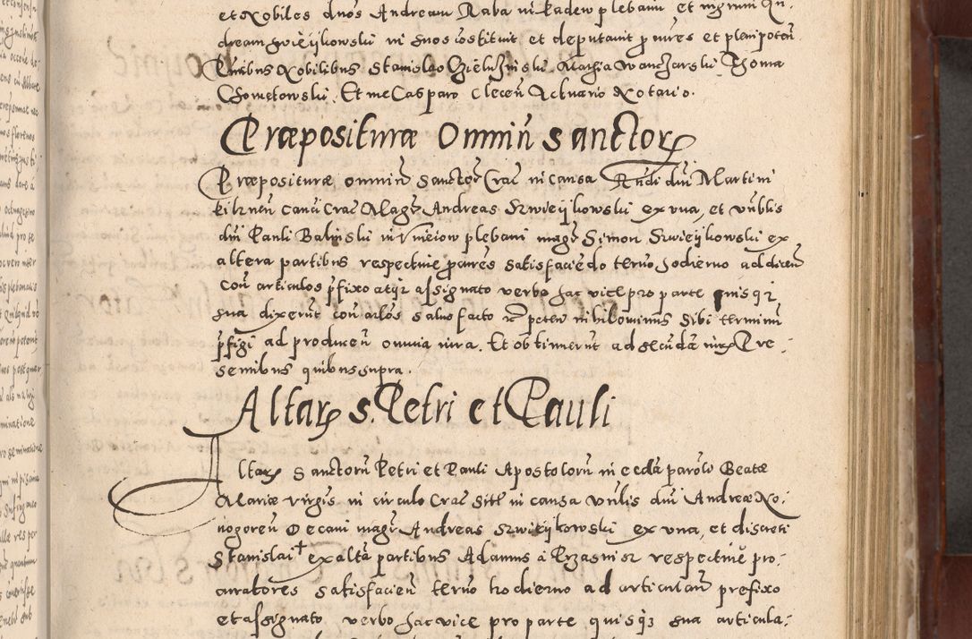 Zdjęcie nr 335 dla obiektu archiwalnego: Acta actorum causarum sententiarum tam diffinitivarum quam interloquutoriarum decretorum obligationum quietationum, constitutionum procuratorum etc. etc. coram Reverendo Domino Stanislao Manieczki Sacratissimi Corporis Christi Cazimiriae Praeposito Viccario in Spiritualibus ac Officiali Generali Cracoviensi ad Annum Domini Millesimum Quingentesimum Octuagesimum Tercium indictione undecima pontificatus Sanctissimi in Christo Patris Domini Nostri Domini Gregorii Divina Providentia Papae Tredecimi Anno ipsius duodecima faeliciter inchoantur 