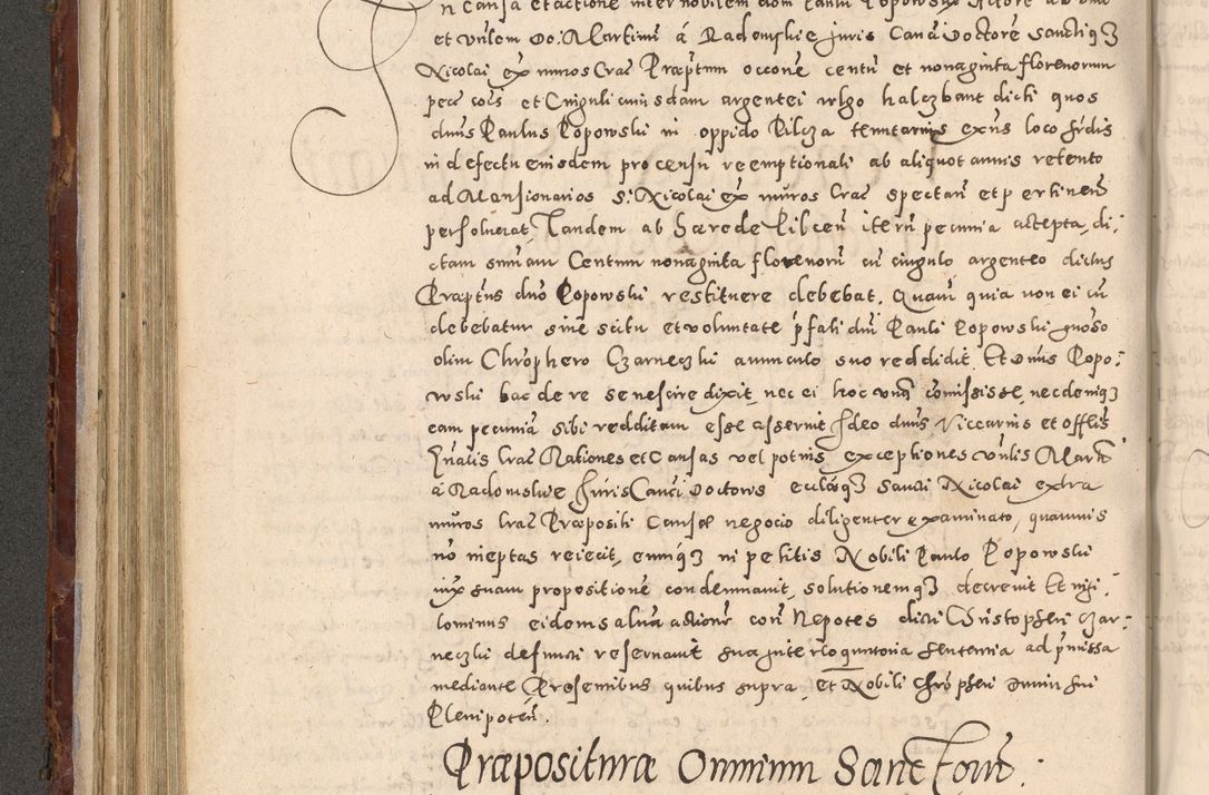 Zdjęcie nr 326 dla obiektu archiwalnego: Acta actorum causarum sententiarum tam diffinitivarum quam interloquutoriarum decretorum obligationum quietationum, constitutionum procuratorum etc. etc. coram Reverendo Domino Stanislao Manieczki Sacratissimi Corporis Christi Cazimiriae Praeposito Viccario in Spiritualibus ac Officiali Generali Cracoviensi ad Annum Domini Millesimum Quingentesimum Octuagesimum Tercium indictione undecima pontificatus Sanctissimi in Christo Patris Domini Nostri Domini Gregorii Divina Providentia Papae Tredecimi Anno ipsius duodecima faeliciter inchoantur 