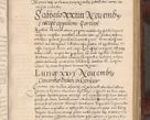 Zdjęcie nr 295 dla obiektu archiwalnego: Acta actorum causarum sententiarum tam diffinitivarum quam interloquutoriarum decretorum obligationum quietationum, constitutionum procuratorum etc. etc. coram Reverendo Domino Stanislao Manieczki Sacratissimi Corporis Christi Cazimiriae Praeposito Viccario in Spiritualibus ac Officiali Generali Cracoviensi ad Annum Domini Millesimum Quingentesimum Octuagesimum Tercium indictione undecima pontificatus Sanctissimi in Christo Patris Domini Nostri Domini Gregorii Divina Providentia Papae Tredecimi Anno ipsius duodecima faeliciter inchoantur 
