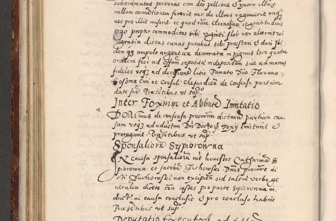Zdjęcie nr 228 dla obiektu archiwalnego: Acta actorum causarum sententiarum tam diffinitivarum quam interloquutoriarum decretorum obligationum quietationum, constitutionum procuratorum etc. etc. coram Reverendo Domino Stanislao Manieczki Sacratissimi Corporis Christi Cazimiriae Praeposito Viccario in Spiritualibus ac Officiali Generali Cracoviensi ad Annum Domini Millesimum Quingentesimum Octuagesimum Tercium indictione undecima pontificatus Sanctissimi in Christo Patris Domini Nostri Domini Gregorii Divina Providentia Papae Tredecimi Anno ipsius duodecima faeliciter inchoantur 