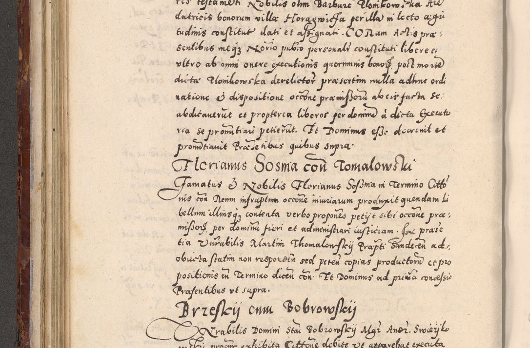 Zdjęcie nr 224 dla obiektu archiwalnego: Acta actorum causarum sententiarum tam diffinitivarum quam interloquutoriarum decretorum obligationum quietationum, constitutionum procuratorum etc. etc. coram Reverendo Domino Stanislao Manieczki Sacratissimi Corporis Christi Cazimiriae Praeposito Viccario in Spiritualibus ac Officiali Generali Cracoviensi ad Annum Domini Millesimum Quingentesimum Octuagesimum Tercium indictione undecima pontificatus Sanctissimi in Christo Patris Domini Nostri Domini Gregorii Divina Providentia Papae Tredecimi Anno ipsius duodecima faeliciter inchoantur 