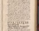Zdjęcie nr 211 dla obiektu archiwalnego: Acta actorum causarum sententiarum tam diffinitivarum quam interloquutoriarum decretorum obligationum quietationum, constitutionum procuratorum etc. etc. coram Reverendo Domino Stanislao Manieczki Sacratissimi Corporis Christi Cazimiriae Praeposito Viccario in Spiritualibus ac Officiali Generali Cracoviensi ad Annum Domini Millesimum Quingentesimum Octuagesimum Tercium indictione undecima pontificatus Sanctissimi in Christo Patris Domini Nostri Domini Gregorii Divina Providentia Papae Tredecimi Anno ipsius duodecima faeliciter inchoantur 