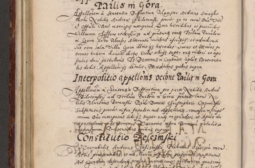 Zdjęcie nr 212 dla obiektu archiwalnego: Acta actorum causarum sententiarum tam diffinitivarum quam interloquutoriarum decretorum obligationum quietationum, constitutionum procuratorum etc. etc. coram Reverendo Domino Stanislao Manieczki Sacratissimi Corporis Christi Cazimiriae Praeposito Viccario in Spiritualibus ac Officiali Generali Cracoviensi ad Annum Domini Millesimum Quingentesimum Octuagesimum Tercium indictione undecima pontificatus Sanctissimi in Christo Patris Domini Nostri Domini Gregorii Divina Providentia Papae Tredecimi Anno ipsius duodecima faeliciter inchoantur 
