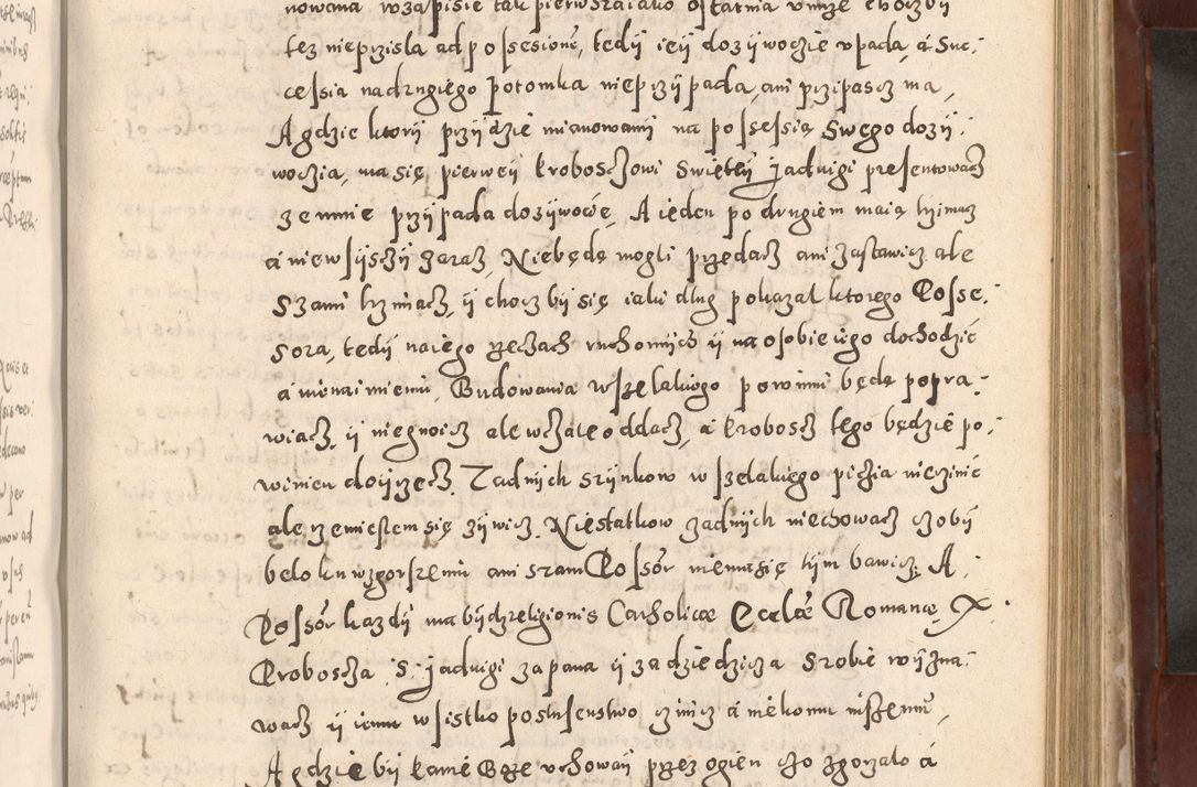 Zdjęcie nr 591 dla obiektu archiwalnego: Acta actorum causarum sententiarum tam diffinitivarum quam interloquutoriarum decretorum obligationum quietationum, constitutionum procuratorum etc. etc. coram Reverendo Domino Stanislao Manieczki Sacratissimi Corporis Christi Cazimiriae Praeposito Viccario in Spiritualibus ac Officiali Generali Cracoviensi ad Annum Domini Millesimum Quingentesimum Octuagesimum Tercium indictione undecima pontificatus Sanctissimi in Christo Patris Domini Nostri Domini Gregorii Divina Providentia Papae Tredecimi Anno ipsius duodecima faeliciter inchoantur 