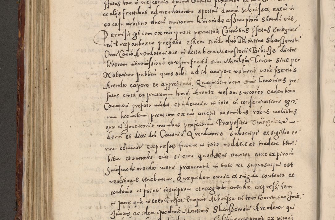 Zdjęcie nr 524 dla obiektu archiwalnego: Acta actorum causarum sententiarum tam diffinitivarum quam interloquutoriarum decretorum obligationum quietationum, constitutionum procuratorum etc. etc. coram Reverendo Domino Stanislao Manieczki Sacratissimi Corporis Christi Cazimiriae Praeposito Viccario in Spiritualibus ac Officiali Generali Cracoviensi ad Annum Domini Millesimum Quingentesimum Octuagesimum Tercium indictione undecima pontificatus Sanctissimi in Christo Patris Domini Nostri Domini Gregorii Divina Providentia Papae Tredecimi Anno ipsius duodecima faeliciter inchoantur 