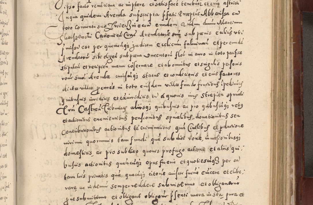 Zdjęcie nr 525 dla obiektu archiwalnego: Acta actorum causarum sententiarum tam diffinitivarum quam interloquutoriarum decretorum obligationum quietationum, constitutionum procuratorum etc. etc. coram Reverendo Domino Stanislao Manieczki Sacratissimi Corporis Christi Cazimiriae Praeposito Viccario in Spiritualibus ac Officiali Generali Cracoviensi ad Annum Domini Millesimum Quingentesimum Octuagesimum Tercium indictione undecima pontificatus Sanctissimi in Christo Patris Domini Nostri Domini Gregorii Divina Providentia Papae Tredecimi Anno ipsius duodecima faeliciter inchoantur 