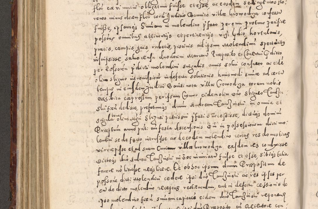 Zdjęcie nr 512 dla obiektu archiwalnego: Acta actorum causarum sententiarum tam diffinitivarum quam interloquutoriarum decretorum obligationum quietationum, constitutionum procuratorum etc. etc. coram Reverendo Domino Stanislao Manieczki Sacratissimi Corporis Christi Cazimiriae Praeposito Viccario in Spiritualibus ac Officiali Generali Cracoviensi ad Annum Domini Millesimum Quingentesimum Octuagesimum Tercium indictione undecima pontificatus Sanctissimi in Christo Patris Domini Nostri Domini Gregorii Divina Providentia Papae Tredecimi Anno ipsius duodecima faeliciter inchoantur 