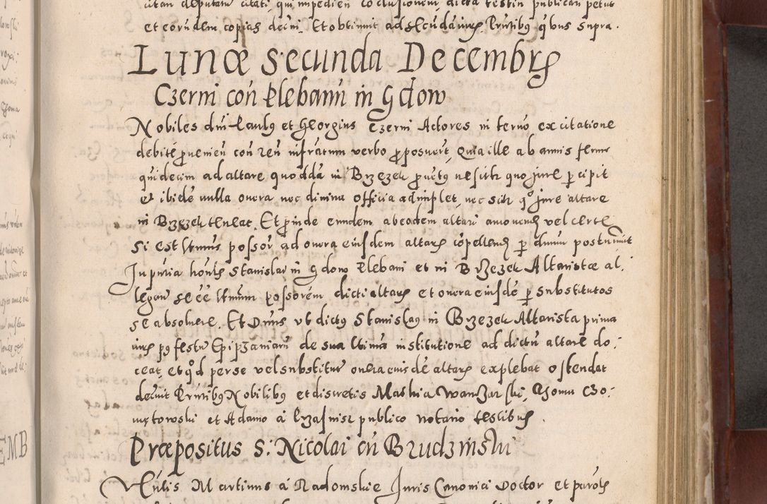 Zdjęcie nr 491 dla obiektu archiwalnego: Acta actorum causarum sententiarum tam diffinitivarum quam interloquutoriarum decretorum obligationum quietationum, constitutionum procuratorum etc. etc. coram Reverendo Domino Stanislao Manieczki Sacratissimi Corporis Christi Cazimiriae Praeposito Viccario in Spiritualibus ac Officiali Generali Cracoviensi ad Annum Domini Millesimum Quingentesimum Octuagesimum Tercium indictione undecima pontificatus Sanctissimi in Christo Patris Domini Nostri Domini Gregorii Divina Providentia Papae Tredecimi Anno ipsius duodecima faeliciter inchoantur 