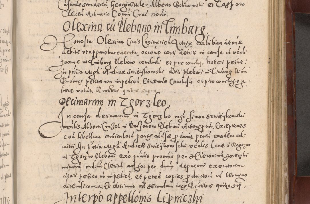Zdjęcie nr 475 dla obiektu archiwalnego: Acta actorum causarum sententiarum tam diffinitivarum quam interloquutoriarum decretorum obligationum quietationum, constitutionum procuratorum etc. etc. coram Reverendo Domino Stanislao Manieczki Sacratissimi Corporis Christi Cazimiriae Praeposito Viccario in Spiritualibus ac Officiali Generali Cracoviensi ad Annum Domini Millesimum Quingentesimum Octuagesimum Tercium indictione undecima pontificatus Sanctissimi in Christo Patris Domini Nostri Domini Gregorii Divina Providentia Papae Tredecimi Anno ipsius duodecima faeliciter inchoantur 