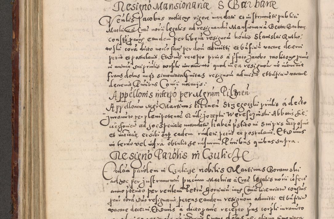 Zdjęcie nr 468 dla obiektu archiwalnego: Acta actorum causarum sententiarum tam diffinitivarum quam interloquutoriarum decretorum obligationum quietationum, constitutionum procuratorum etc. etc. coram Reverendo Domino Stanislao Manieczki Sacratissimi Corporis Christi Cazimiriae Praeposito Viccario in Spiritualibus ac Officiali Generali Cracoviensi ad Annum Domini Millesimum Quingentesimum Octuagesimum Tercium indictione undecima pontificatus Sanctissimi in Christo Patris Domini Nostri Domini Gregorii Divina Providentia Papae Tredecimi Anno ipsius duodecima faeliciter inchoantur 