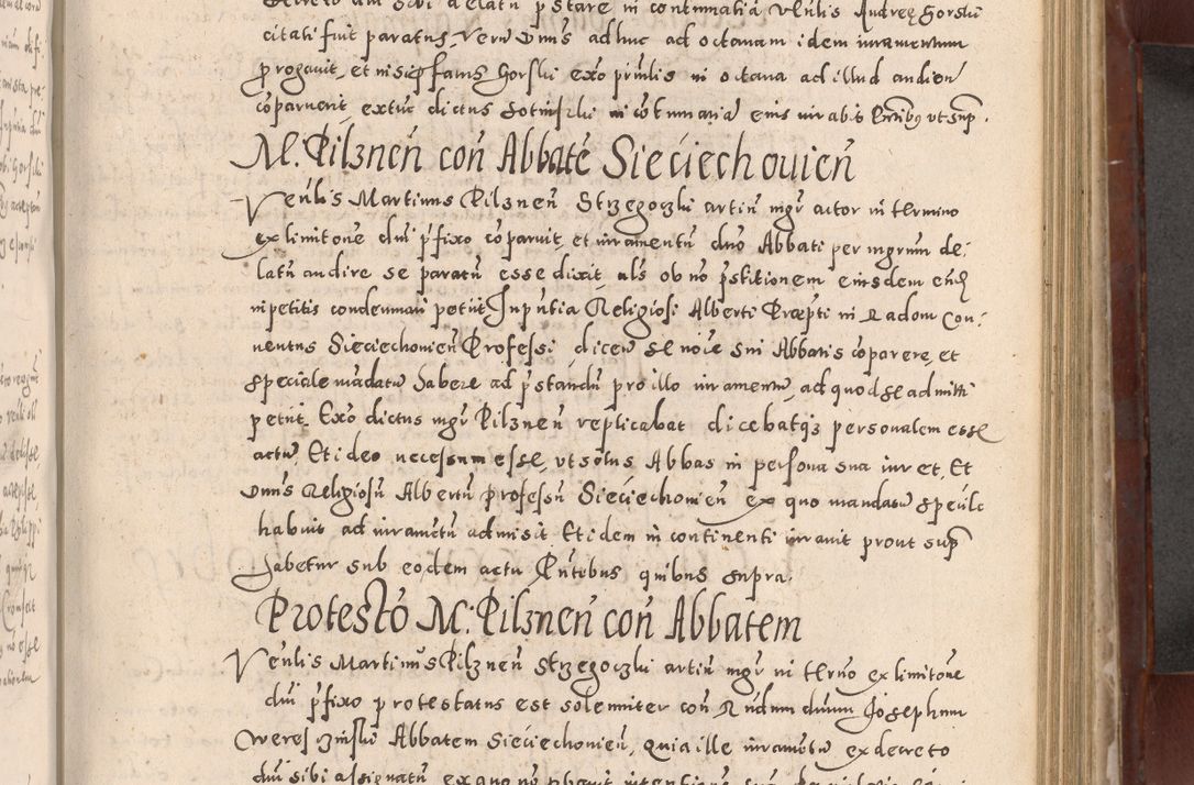 Zdjęcie nr 465 dla obiektu archiwalnego: Acta actorum causarum sententiarum tam diffinitivarum quam interloquutoriarum decretorum obligationum quietationum, constitutionum procuratorum etc. etc. coram Reverendo Domino Stanislao Manieczki Sacratissimi Corporis Christi Cazimiriae Praeposito Viccario in Spiritualibus ac Officiali Generali Cracoviensi ad Annum Domini Millesimum Quingentesimum Octuagesimum Tercium indictione undecima pontificatus Sanctissimi in Christo Patris Domini Nostri Domini Gregorii Divina Providentia Papae Tredecimi Anno ipsius duodecima faeliciter inchoantur 