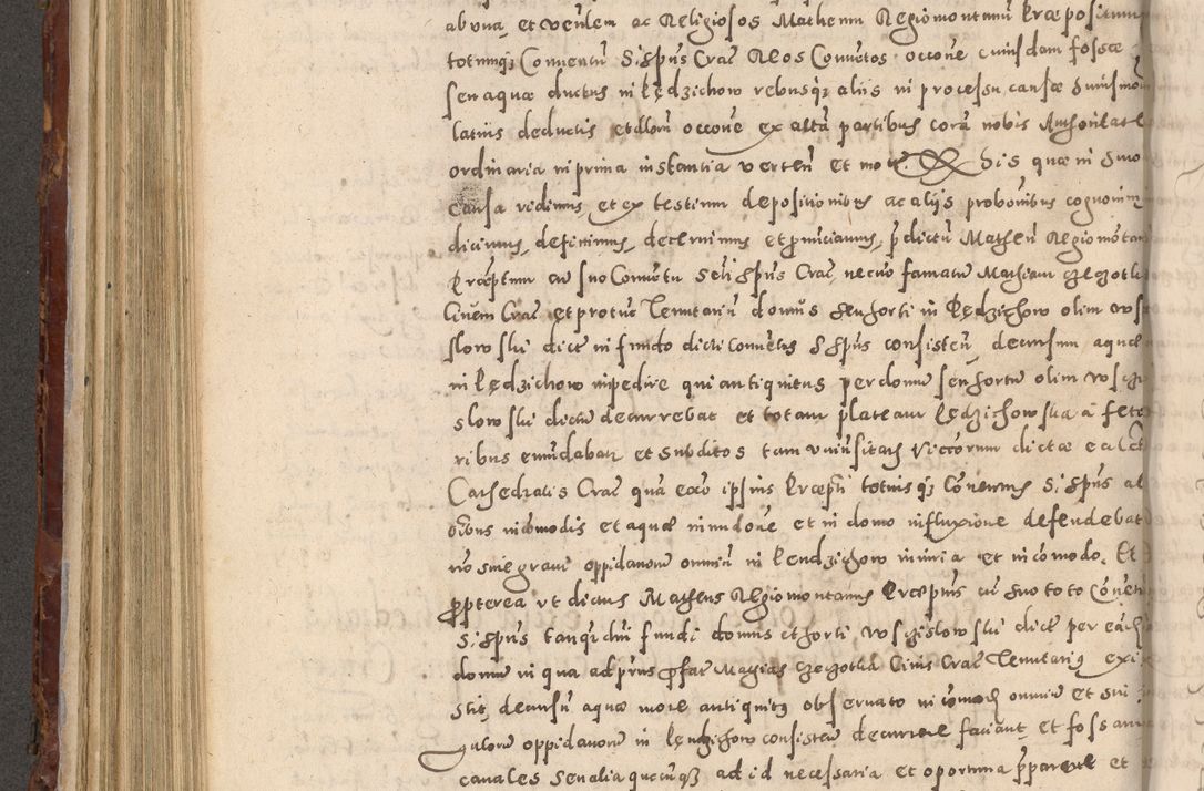 Zdjęcie nr 442 dla obiektu archiwalnego: Acta actorum causarum sententiarum tam diffinitivarum quam interloquutoriarum decretorum obligationum quietationum, constitutionum procuratorum etc. etc. coram Reverendo Domino Stanislao Manieczki Sacratissimi Corporis Christi Cazimiriae Praeposito Viccario in Spiritualibus ac Officiali Generali Cracoviensi ad Annum Domini Millesimum Quingentesimum Octuagesimum Tercium indictione undecima pontificatus Sanctissimi in Christo Patris Domini Nostri Domini Gregorii Divina Providentia Papae Tredecimi Anno ipsius duodecima faeliciter inchoantur 
