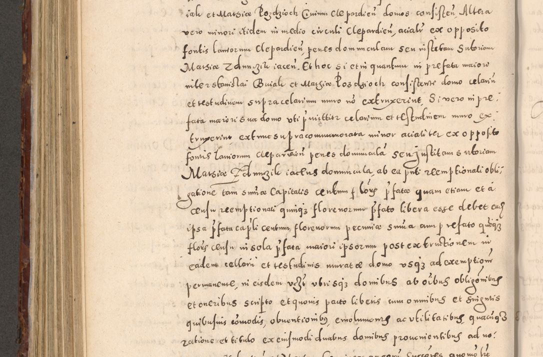 Zdjęcie nr 610 dla obiektu archiwalnego: Acta actorum causarum sententiarum tam diffinitivarum quam interloquutoriarum decretorum obligationum quietationum, constitutionum procuratorum etc. etc. coram Reverendo Domino Stanislao Manieczki Sacratissimi Corporis Christi Cazimiriae Praeposito Viccario in Spiritualibus ac Officiali Generali Cracoviensi ad Annum Domini Millesimum Quingentesimum Octuagesimum Tercium indictione undecima pontificatus Sanctissimi in Christo Patris Domini Nostri Domini Gregorii Divina Providentia Papae Tredecimi Anno ipsius duodecima faeliciter inchoantur 