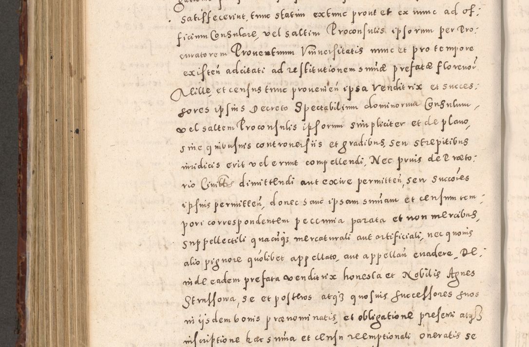Zdjęcie nr 776 dla obiektu archiwalnego: Acta actorum causarum sententiarum tam diffinitivarum quam interloquutoriarum decretorum obligationum quietationum, constitutionum procuratorum etc. etc. coram Reverendo Domino Stanislao Manieczki Sacratissimi Corporis Christi Cazimiriae Praeposito Viccario in Spiritualibus ac Officiali Generali Cracoviensi ad Annum Domini Millesimum Quingentesimum Octuagesimum Tercium indictione undecima pontificatus Sanctissimi in Christo Patris Domini Nostri Domini Gregorii Divina Providentia Papae Tredecimi Anno ipsius duodecima faeliciter inchoantur 