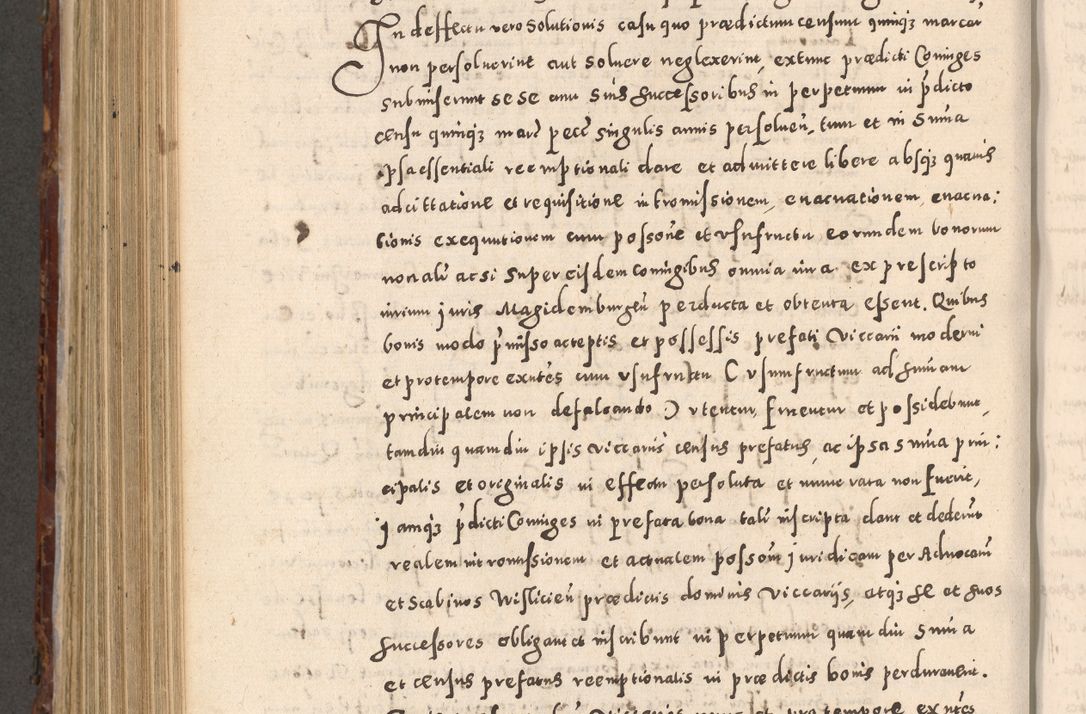 Zdjęcie nr 732 dla obiektu archiwalnego: Acta actorum causarum sententiarum tam diffinitivarum quam interloquutoriarum decretorum obligationum quietationum, constitutionum procuratorum etc. etc. coram Reverendo Domino Stanislao Manieczki Sacratissimi Corporis Christi Cazimiriae Praeposito Viccario in Spiritualibus ac Officiali Generali Cracoviensi ad Annum Domini Millesimum Quingentesimum Octuagesimum Tercium indictione undecima pontificatus Sanctissimi in Christo Patris Domini Nostri Domini Gregorii Divina Providentia Papae Tredecimi Anno ipsius duodecima faeliciter inchoantur 
