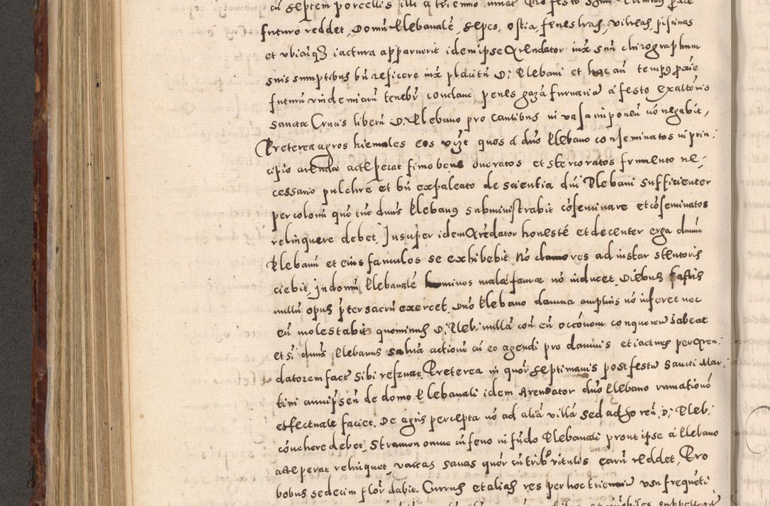 Zdjęcie nr 622 dla obiektu archiwalnego: Acta actorum causarum sententiarum tam diffinitivarum quam interloquutoriarum decretorum obligationum quietationum, constitutionum procuratorum etc. etc. coram Reverendo Domino Stanislao Manieczki Sacratissimi Corporis Christi Cazimiriae Praeposito Viccario in Spiritualibus ac Officiali Generali Cracoviensi ad Annum Domini Millesimum Quingentesimum Octuagesimum Tercium indictione undecima pontificatus Sanctissimi in Christo Patris Domini Nostri Domini Gregorii Divina Providentia Papae Tredecimi Anno ipsius duodecima faeliciter inchoantur 