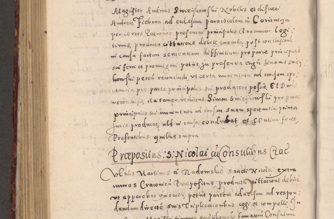 Zdjęcie nr 976 dla obiektu archiwalnego: Acta actorum causarum sententiarum tam diffinitivarum quam interloquutoriarum decretorum obligationum quietationum, constitutionum procuratorum etc. etc. coram Reverendo Domino Stanislao Manieczki Sacratissimi Corporis Christi Cazimiriae Praeposito Viccario in Spiritualibus ac Officiali Generali Cracoviensi ad Annum Domini Millesimum Quingentesimum Octuagesimum Tercium indictione undecima pontificatus Sanctissimi in Christo Patris Domini Nostri Domini Gregorii Divina Providentia Papae Tredecimi Anno ipsius duodecima faeliciter inchoantur 