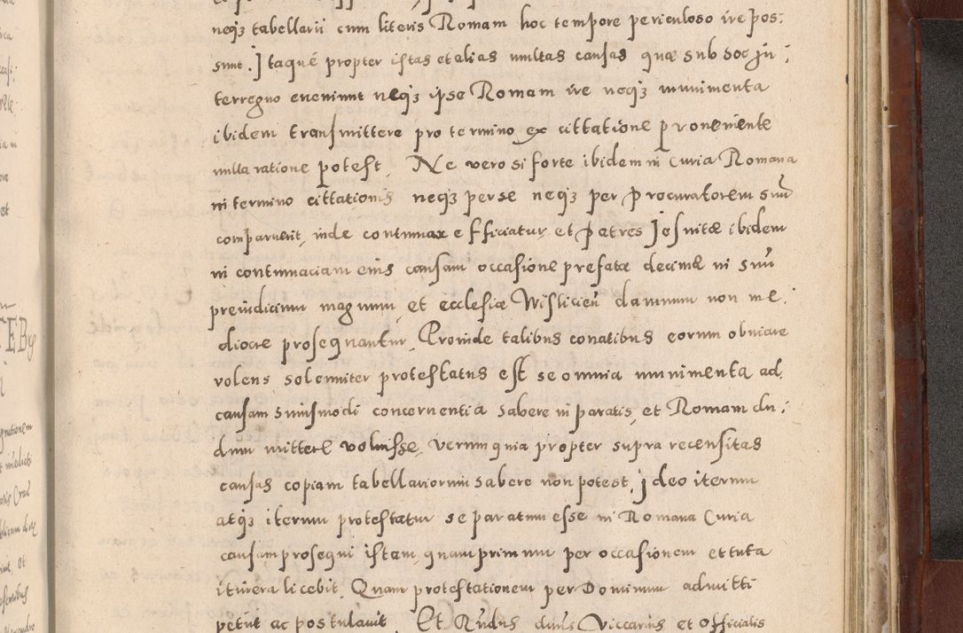 Zdjęcie nr 973 dla obiektu archiwalnego: Acta actorum causarum sententiarum tam diffinitivarum quam interloquutoriarum decretorum obligationum quietationum, constitutionum procuratorum etc. etc. coram Reverendo Domino Stanislao Manieczki Sacratissimi Corporis Christi Cazimiriae Praeposito Viccario in Spiritualibus ac Officiali Generali Cracoviensi ad Annum Domini Millesimum Quingentesimum Octuagesimum Tercium indictione undecima pontificatus Sanctissimi in Christo Patris Domini Nostri Domini Gregorii Divina Providentia Papae Tredecimi Anno ipsius duodecima faeliciter inchoantur 