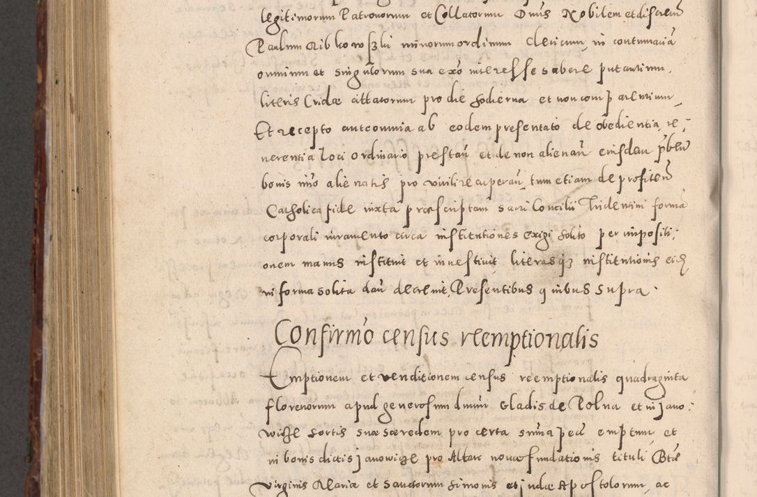 Zdjęcie nr 958 dla obiektu archiwalnego: Acta actorum causarum sententiarum tam diffinitivarum quam interloquutoriarum decretorum obligationum quietationum, constitutionum procuratorum etc. etc. coram Reverendo Domino Stanislao Manieczki Sacratissimi Corporis Christi Cazimiriae Praeposito Viccario in Spiritualibus ac Officiali Generali Cracoviensi ad Annum Domini Millesimum Quingentesimum Octuagesimum Tercium indictione undecima pontificatus Sanctissimi in Christo Patris Domini Nostri Domini Gregorii Divina Providentia Papae Tredecimi Anno ipsius duodecima faeliciter inchoantur 