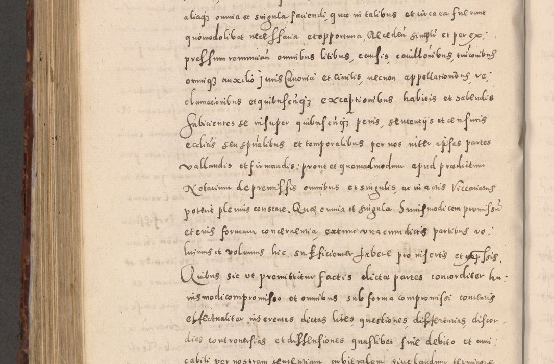 Zdjęcie nr 950 dla obiektu archiwalnego: Acta actorum causarum sententiarum tam diffinitivarum quam interloquutoriarum decretorum obligationum quietationum, constitutionum procuratorum etc. etc. coram Reverendo Domino Stanislao Manieczki Sacratissimi Corporis Christi Cazimiriae Praeposito Viccario in Spiritualibus ac Officiali Generali Cracoviensi ad Annum Domini Millesimum Quingentesimum Octuagesimum Tercium indictione undecima pontificatus Sanctissimi in Christo Patris Domini Nostri Domini Gregorii Divina Providentia Papae Tredecimi Anno ipsius duodecima faeliciter inchoantur 