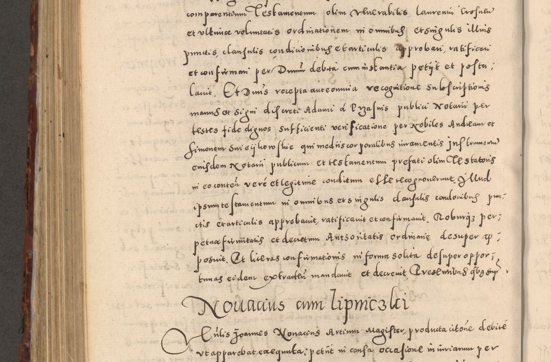 Zdjęcie nr 894 dla obiektu archiwalnego: Acta actorum causarum sententiarum tam diffinitivarum quam interloquutoriarum decretorum obligationum quietationum, constitutionum procuratorum etc. etc. coram Reverendo Domino Stanislao Manieczki Sacratissimi Corporis Christi Cazimiriae Praeposito Viccario in Spiritualibus ac Officiali Generali Cracoviensi ad Annum Domini Millesimum Quingentesimum Octuagesimum Tercium indictione undecima pontificatus Sanctissimi in Christo Patris Domini Nostri Domini Gregorii Divina Providentia Papae Tredecimi Anno ipsius duodecima faeliciter inchoantur 