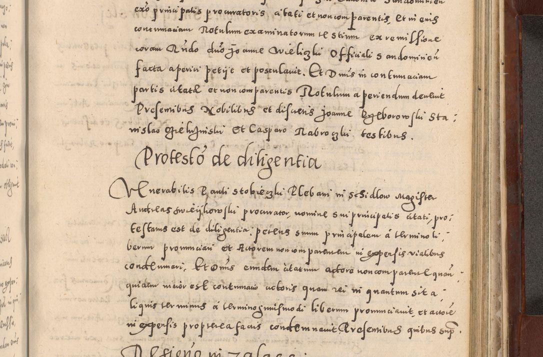 Zdjęcie nr 891 dla obiektu archiwalnego: Acta actorum causarum sententiarum tam diffinitivarum quam interloquutoriarum decretorum obligationum quietationum, constitutionum procuratorum etc. etc. coram Reverendo Domino Stanislao Manieczki Sacratissimi Corporis Christi Cazimiriae Praeposito Viccario in Spiritualibus ac Officiali Generali Cracoviensi ad Annum Domini Millesimum Quingentesimum Octuagesimum Tercium indictione undecima pontificatus Sanctissimi in Christo Patris Domini Nostri Domini Gregorii Divina Providentia Papae Tredecimi Anno ipsius duodecima faeliciter inchoantur 