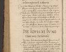 Zdjęcie nr 888 dla obiektu archiwalnego: Acta actorum causarum sententiarum tam diffinitivarum quam interloquutoriarum decretorum obligationum quietationum, constitutionum procuratorum etc. etc. coram Reverendo Domino Stanislao Manieczki Sacratissimi Corporis Christi Cazimiriae Praeposito Viccario in Spiritualibus ac Officiali Generali Cracoviensi ad Annum Domini Millesimum Quingentesimum Octuagesimum Tercium indictione undecima pontificatus Sanctissimi in Christo Patris Domini Nostri Domini Gregorii Divina Providentia Papae Tredecimi Anno ipsius duodecima faeliciter inchoantur 