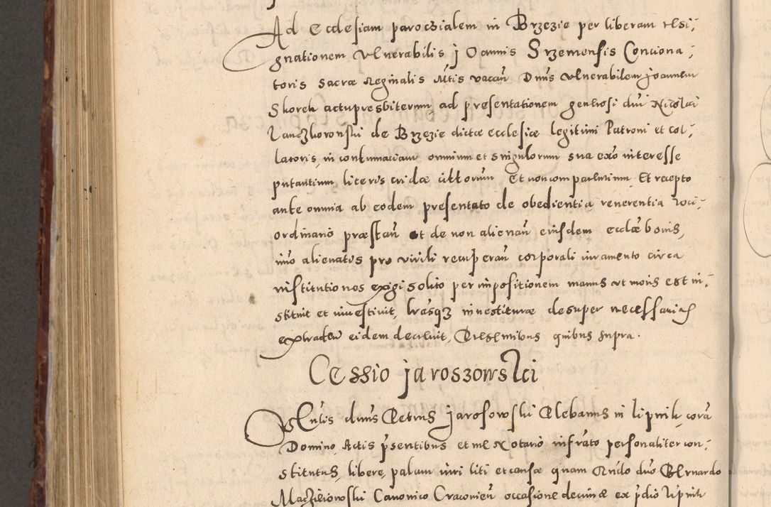 Zdjęcie nr 882 dla obiektu archiwalnego: Acta actorum causarum sententiarum tam diffinitivarum quam interloquutoriarum decretorum obligationum quietationum, constitutionum procuratorum etc. etc. coram Reverendo Domino Stanislao Manieczki Sacratissimi Corporis Christi Cazimiriae Praeposito Viccario in Spiritualibus ac Officiali Generali Cracoviensi ad Annum Domini Millesimum Quingentesimum Octuagesimum Tercium indictione undecima pontificatus Sanctissimi in Christo Patris Domini Nostri Domini Gregorii Divina Providentia Papae Tredecimi Anno ipsius duodecima faeliciter inchoantur 