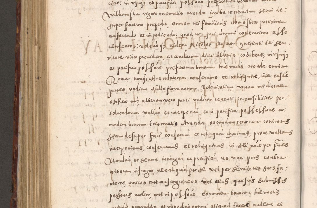 Zdjęcie nr 868 dla obiektu archiwalnego: Acta actorum causarum sententiarum tam diffinitivarum quam interloquutoriarum decretorum obligationum quietationum, constitutionum procuratorum etc. etc. coram Reverendo Domino Stanislao Manieczki Sacratissimi Corporis Christi Cazimiriae Praeposito Viccario in Spiritualibus ac Officiali Generali Cracoviensi ad Annum Domini Millesimum Quingentesimum Octuagesimum Tercium indictione undecima pontificatus Sanctissimi in Christo Patris Domini Nostri Domini Gregorii Divina Providentia Papae Tredecimi Anno ipsius duodecima faeliciter inchoantur 