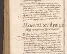 Zdjęcie nr 840 dla obiektu archiwalnego: Acta actorum causarum sententiarum tam diffinitivarum quam interloquutoriarum decretorum obligationum quietationum, constitutionum procuratorum etc. etc. coram Reverendo Domino Stanislao Manieczki Sacratissimi Corporis Christi Cazimiriae Praeposito Viccario in Spiritualibus ac Officiali Generali Cracoviensi ad Annum Domini Millesimum Quingentesimum Octuagesimum Tercium indictione undecima pontificatus Sanctissimi in Christo Patris Domini Nostri Domini Gregorii Divina Providentia Papae Tredecimi Anno ipsius duodecima faeliciter inchoantur 