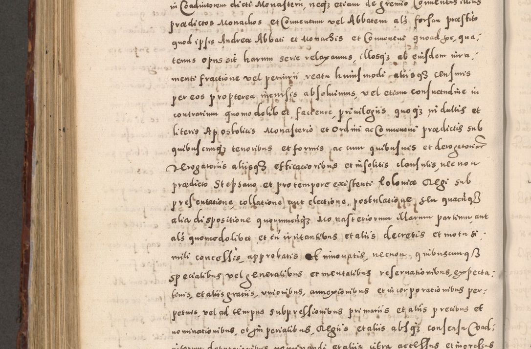 Zdjęcie nr 830 dla obiektu archiwalnego: Acta actorum causarum sententiarum tam diffinitivarum quam interloquutoriarum decretorum obligationum quietationum, constitutionum procuratorum etc. etc. coram Reverendo Domino Stanislao Manieczki Sacratissimi Corporis Christi Cazimiriae Praeposito Viccario in Spiritualibus ac Officiali Generali Cracoviensi ad Annum Domini Millesimum Quingentesimum Octuagesimum Tercium indictione undecima pontificatus Sanctissimi in Christo Patris Domini Nostri Domini Gregorii Divina Providentia Papae Tredecimi Anno ipsius duodecima faeliciter inchoantur 
