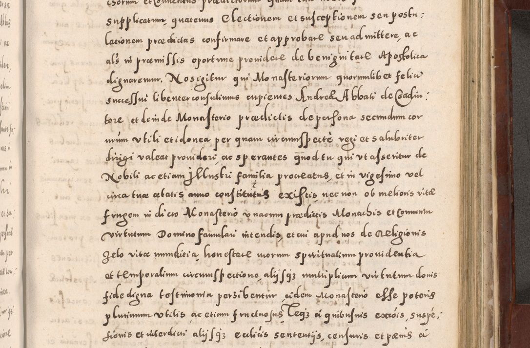 Zdjęcie nr 825 dla obiektu archiwalnego: Acta actorum causarum sententiarum tam diffinitivarum quam interloquutoriarum decretorum obligationum quietationum, constitutionum procuratorum etc. etc. coram Reverendo Domino Stanislao Manieczki Sacratissimi Corporis Christi Cazimiriae Praeposito Viccario in Spiritualibus ac Officiali Generali Cracoviensi ad Annum Domini Millesimum Quingentesimum Octuagesimum Tercium indictione undecima pontificatus Sanctissimi in Christo Patris Domini Nostri Domini Gregorii Divina Providentia Papae Tredecimi Anno ipsius duodecima faeliciter inchoantur 