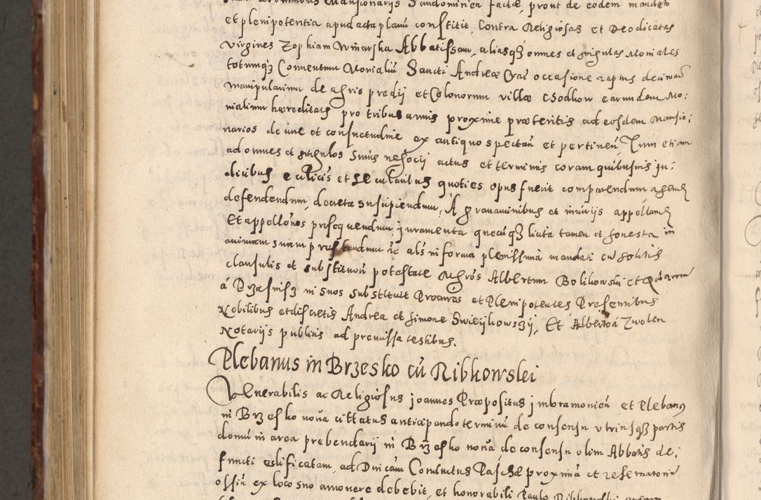Zdjęcie nr 1176 dla obiektu archiwalnego: Acta actorum causarum sententiarum tam diffinitivarum quam interloquutoriarum decretorum obligationum quietationum, constitutionum procuratorum etc. etc. coram Reverendo Domino Stanislao Manieczki Sacratissimi Corporis Christi Cazimiriae Praeposito Viccario in Spiritualibus ac Officiali Generali Cracoviensi ad Annum Domini Millesimum Quingentesimum Octuagesimum Tercium indictione undecima pontificatus Sanctissimi in Christo Patris Domini Nostri Domini Gregorii Divina Providentia Papae Tredecimi Anno ipsius duodecima faeliciter inchoantur 