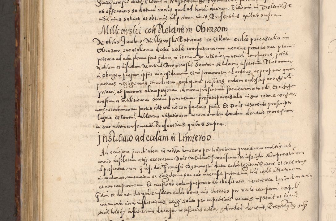 Zdjęcie nr 1134 dla obiektu archiwalnego: Acta actorum causarum sententiarum tam diffinitivarum quam interloquutoriarum decretorum obligationum quietationum, constitutionum procuratorum etc. etc. coram Reverendo Domino Stanislao Manieczki Sacratissimi Corporis Christi Cazimiriae Praeposito Viccario in Spiritualibus ac Officiali Generali Cracoviensi ad Annum Domini Millesimum Quingentesimum Octuagesimum Tercium indictione undecima pontificatus Sanctissimi in Christo Patris Domini Nostri Domini Gregorii Divina Providentia Papae Tredecimi Anno ipsius duodecima faeliciter inchoantur 