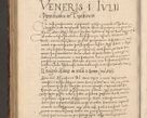 Zdjęcie nr 1110 dla obiektu archiwalnego: Acta actorum causarum sententiarum tam diffinitivarum quam interloquutoriarum decretorum obligationum quietationum, constitutionum procuratorum etc. etc. coram Reverendo Domino Stanislao Manieczki Sacratissimi Corporis Christi Cazimiriae Praeposito Viccario in Spiritualibus ac Officiali Generali Cracoviensi ad Annum Domini Millesimum Quingentesimum Octuagesimum Tercium indictione undecima pontificatus Sanctissimi in Christo Patris Domini Nostri Domini Gregorii Divina Providentia Papae Tredecimi Anno ipsius duodecima faeliciter inchoantur 