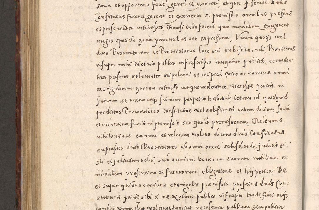 Zdjęcie nr 1048 dla obiektu archiwalnego: Acta actorum causarum sententiarum tam diffinitivarum quam interloquutoriarum decretorum obligationum quietationum, constitutionum procuratorum etc. etc. coram Reverendo Domino Stanislao Manieczki Sacratissimi Corporis Christi Cazimiriae Praeposito Viccario in Spiritualibus ac Officiali Generali Cracoviensi ad Annum Domini Millesimum Quingentesimum Octuagesimum Tercium indictione undecima pontificatus Sanctissimi in Christo Patris Domini Nostri Domini Gregorii Divina Providentia Papae Tredecimi Anno ipsius duodecima faeliciter inchoantur 