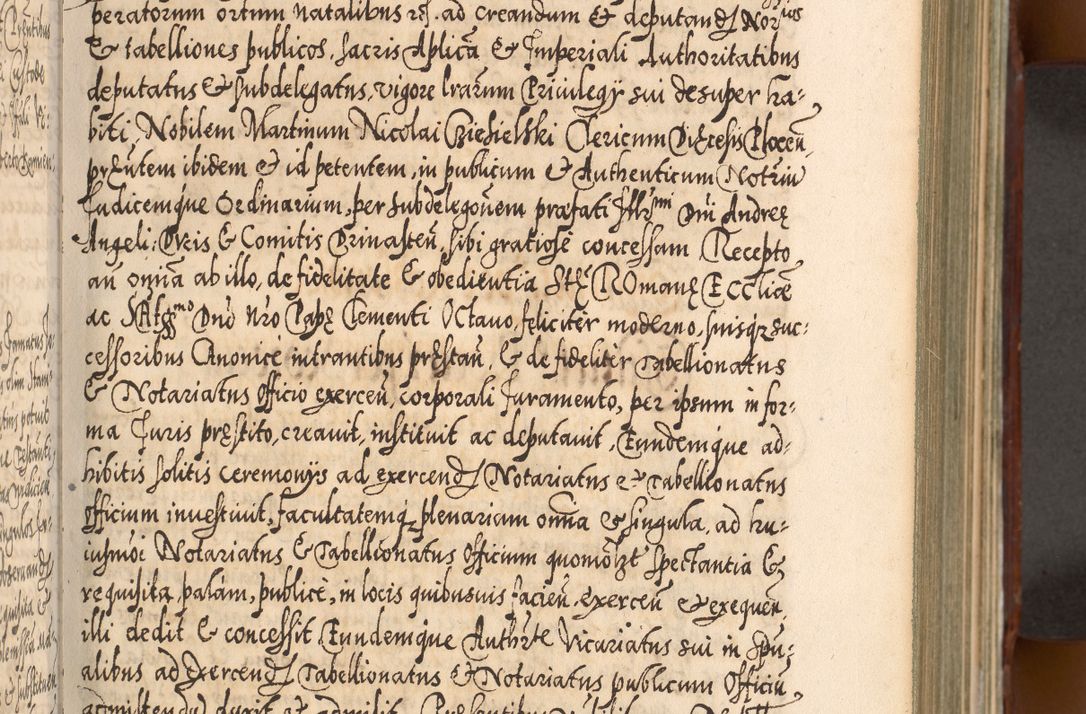 Zdjęcie nr 184 dla obiektu archiwalnego: Illistrissimo et revedissimo in Christo Patre Domino Domino Georgio Rzadziwił Miserone Divina Sacrostae R. E. Tituli S. Sixti Presbitero Cardinali Duce in Olyka et Niesswiesz ad Gubernacula Ecclessiae Cracoviensis cuius administratorialem a Sancta Sede Apostolica obtinverat feliciter sedente. Acta actorum, causarum, sententiarum tam deffinitivarum quam interloquutoriarum decretorum, obligationum, quietationum, recognitionum, constitutionum procuratorum etc. coram Reverendo Domino Stanislao Crassinskz de Crasne Archidiacono Cracoviensis, Scholastico Gnesnesis, Custode Plocensis etc. Vicario et Officiali Generali Cracoviensi in Ano Domini Millesimo Quingentesimo Nonagesimo Primo cuius indictio quarta pontificatus SS. Domini Nostri Gregorii XIIII Anno I psius prio feliciter incipiut