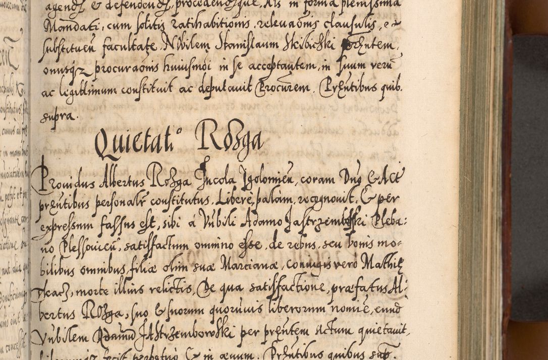 Zdjęcie nr 168 dla obiektu archiwalnego: Illistrissimo et revedissimo in Christo Patre Domino Domino Georgio Rzadziwił Miserone Divina Sacrostae R. E. Tituli S. Sixti Presbitero Cardinali Duce in Olyka et Niesswiesz ad Gubernacula Ecclessiae Cracoviensis cuius administratorialem a Sancta Sede Apostolica obtinverat feliciter sedente. Acta actorum, causarum, sententiarum tam deffinitivarum quam interloquutoriarum decretorum, obligationum, quietationum, recognitionum, constitutionum procuratorum etc. coram Reverendo Domino Stanislao Crassinskz de Crasne Archidiacono Cracoviensis, Scholastico Gnesnesis, Custode Plocensis etc. Vicario et Officiali Generali Cracoviensi in Ano Domini Millesimo Quingentesimo Nonagesimo Primo cuius indictio quarta pontificatus SS. Domini Nostri Gregorii XIIII Anno I psius prio feliciter incipiut